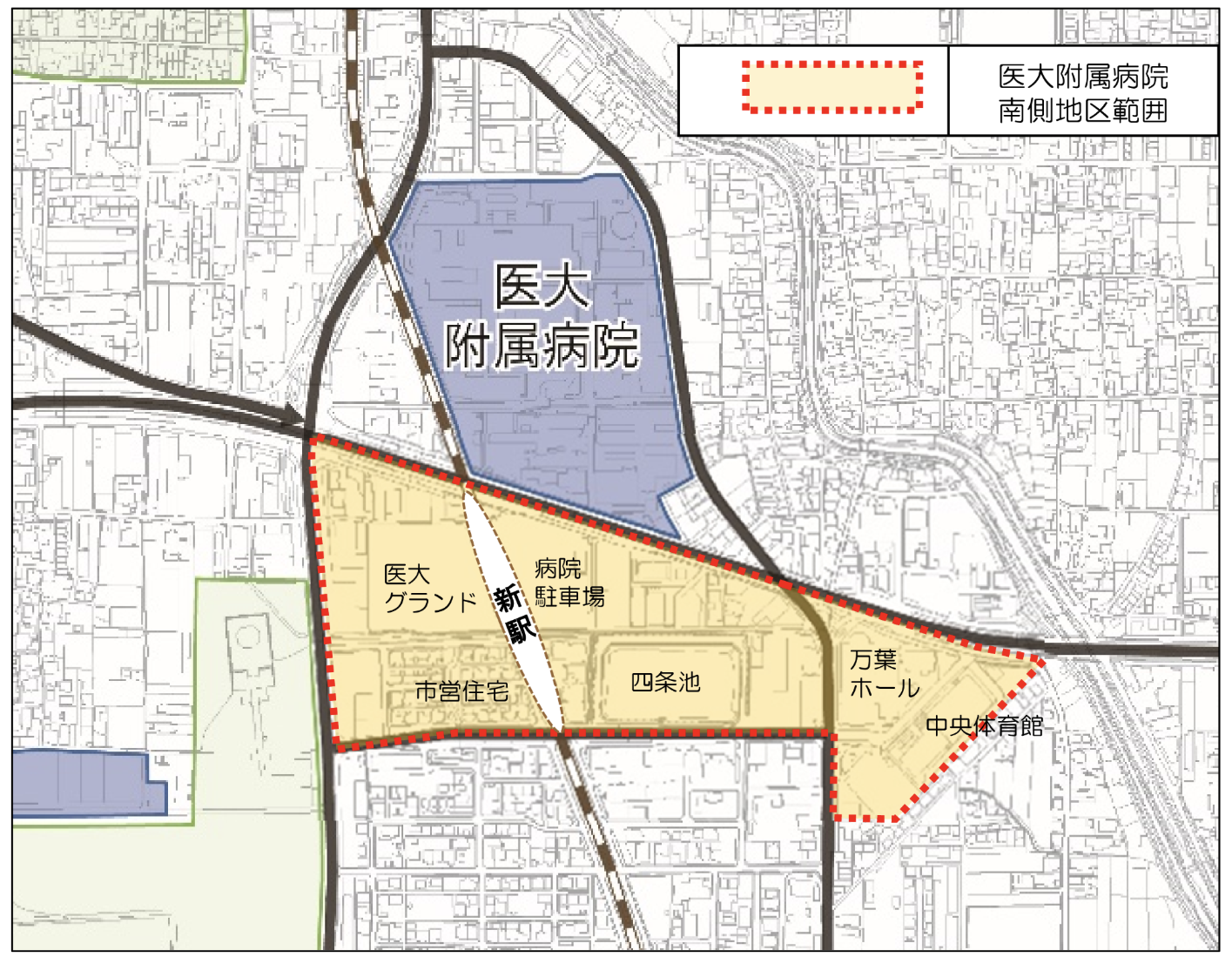 仮称・医大新駅の進捗は？
